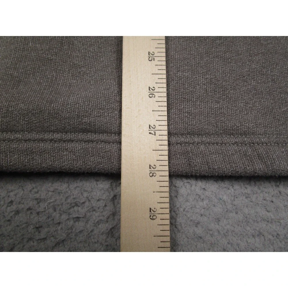 Columbia Sweater Mens Medium Gray 1/4 Zip Fleece‎ Pullover Outdoor Cotton Blend